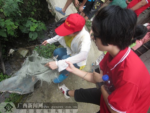 民大学子帮助龙胜县建设美丽乡村