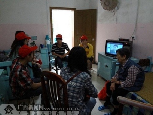桂林电子科大“智联团队”践行志愿精神