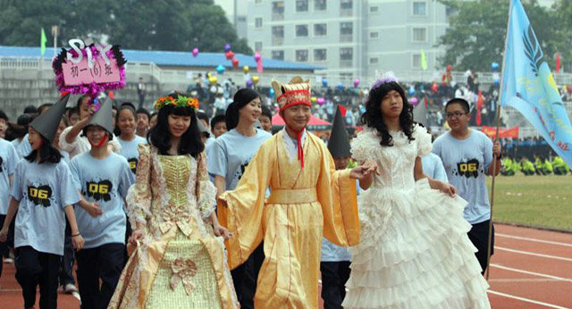 南宁三中第39届运动会暨三美学校第18届运动